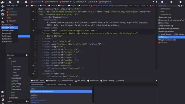 Komodo X Webinar - PhoneGap/Cordova/Gulp/Grunt Build Tool Integration смотреть онлайн