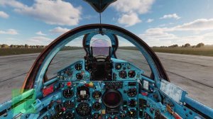 МиГ-21: подсказки по процедуре взлёта | DCS