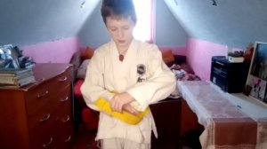 как завязать пояс по, Тхэквондо.