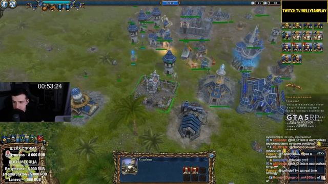 БИТВА С КОРОЛЕМ СКЕЛЕТОВ ► HELLYEAHPLAY ИГРАЕТ В MAJESTY 2: МОД ВОЗРОЖДЕНИЕ #4 смотреть онлайн