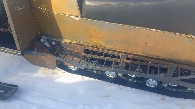 Самодельный снегоход на гусенице / Буран обзор смотреть онлайн