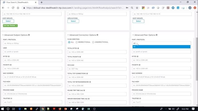 22. Cisco Stealthwatch Enterprise 7.x: WebUI Performing Flow Search (ETA) смотреть онлайн