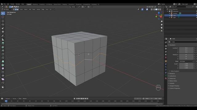 Как Выровнять Грани в Blender | Blender Выравнивание Объектов | Blender Ребро смотреть онлайн
