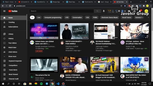 ⚡️ React JS ( O'zbek tilidagi darslar ) | React JS nima? смотреть онлайн