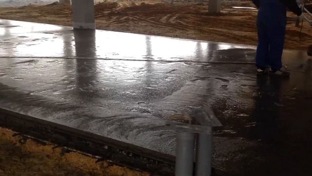 Обработка бетонного основания г. Челябинск