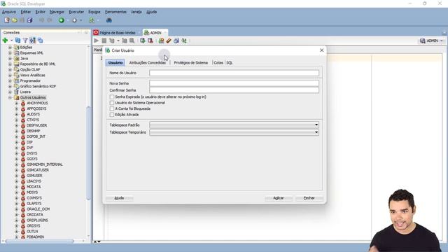 Criando Usuários e Conexões Dentro do Oracle Database смотреть онлайн