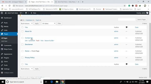 Create a Contact us Form page in Wordpress, ninja form contact plugin смотреть онлайн