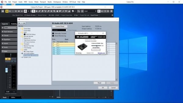Звуковая карта M-AUDIO AIR 192|8 (USB / MIDI интерфейс)