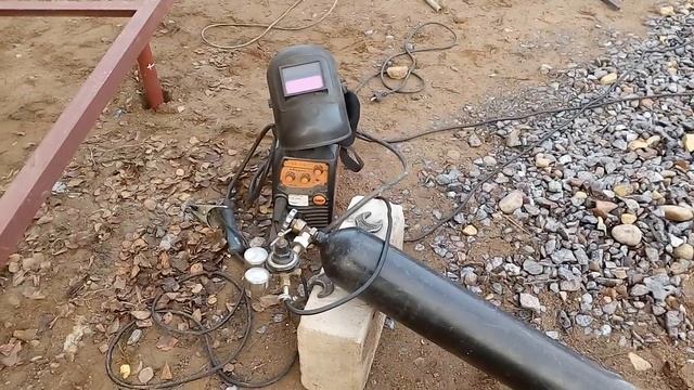 Установка каркаса крыльца в щебень на сваи Шуруп 89219550731 СПб смотреть онлайн