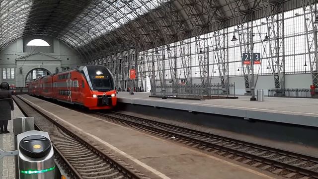 Отправление Аэроэкспресса с Киевского вокзала. смотреть онлайн