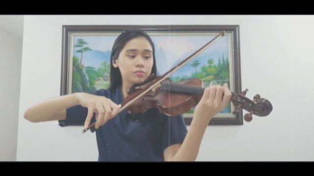 Everglow - Coldplay | Violin Cover - Justerini смотреть онлайн