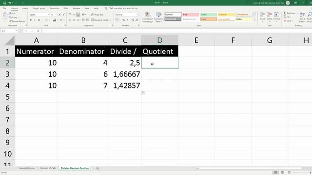5 Ways of How to DIVIDE values in Excel 2021! [Divide CELLS & Divide COLUMNS!] Practical Examples"/ смотреть онлайн