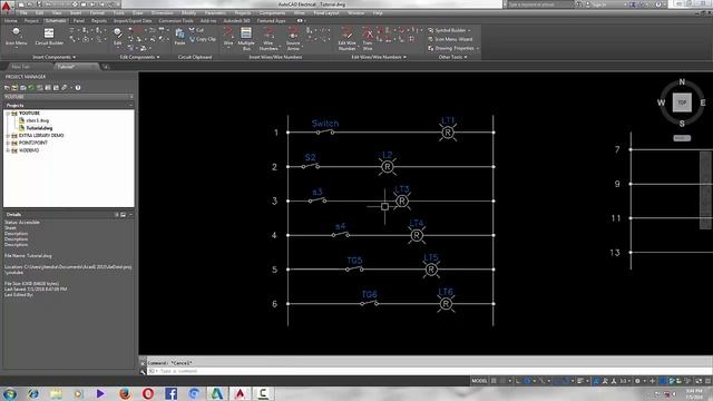 AutoCAD Electrical Class - 6 Multi insert, Align Component, Link Component смотреть онлайн