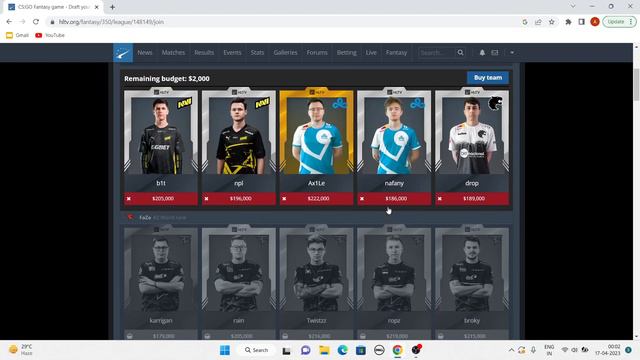IEM Rio 2023 HLTV Fantasy! смотреть онлайн