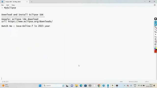 Eclipse IDE Training Video | Best Java Online Training videos #java #javafullstackdeveloper смотреть онлайн