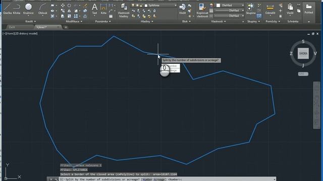 SplitArea - divide area to equal parts (AutoCAD) смотреть онлайн