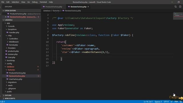 Use of Factories in Php Laravel | Insert Dummy Data in MySQLi Database Using Faker (Part 2) смотреть онлайн