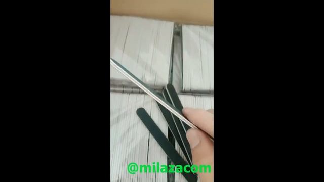 Пилка для ногтей 2-х сторонняя с абразивным наждачным покрытием смотреть онлайн