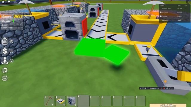 Зарабатываем деньги в Block Tycoon Roblox смотреть онлайн