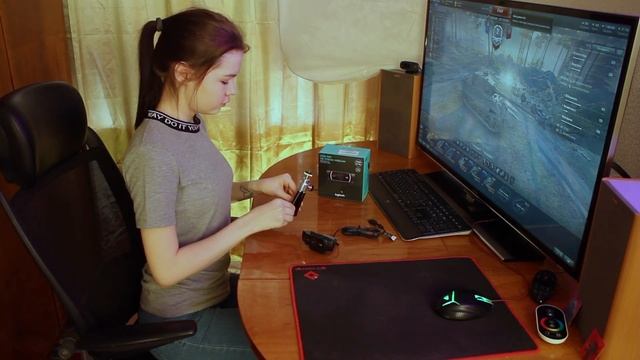Моя первая распаковка, новая вебка Logitech С922 (Unboxing Logitech С922 PRO) смотреть онлайн