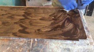 Покрытие маслом березовой фанеры