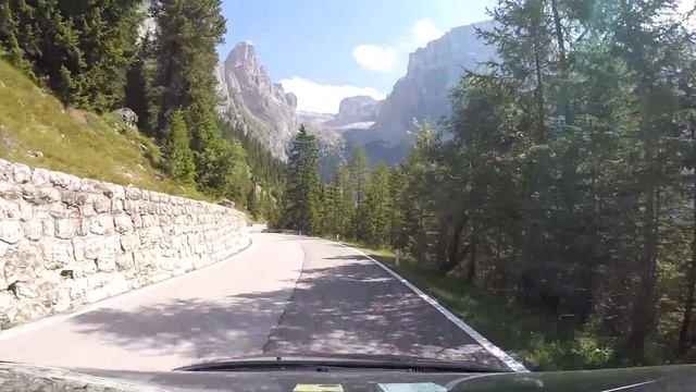 Giro dei 4 Passi in 5 minuti - Dolomiti - Südtirol смотреть онлайн