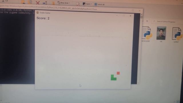 Snake ? 2D Game Create By Using Pygame смотреть онлайн