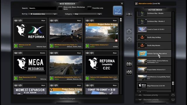 Big ATS 1.45 Map Combo with Montana * Promods Canada, Reforma, C2C, Carribean, Pacific - Setup Guid смотреть онлайн