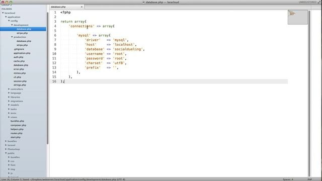 How to create a production and development mode for Laravel смотреть онлайн