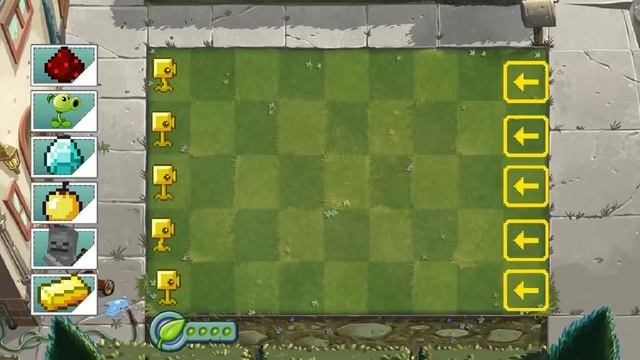 Plants vs Zombies Hack Animation ( Peashooter + Diamond + Redstone ) смотреть онлайн