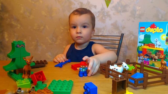 Открываем классный набор Лего Дупло :) Open Class Set Lego Duplo  :)