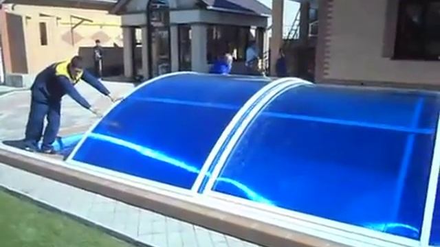 Навес на бассейн от Завода 