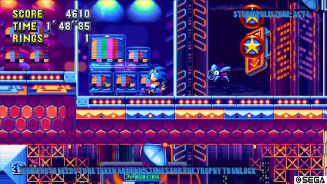 Sonic Mania - The Most Famous Hedgehog In The World Trophy Guide смотреть онлайн