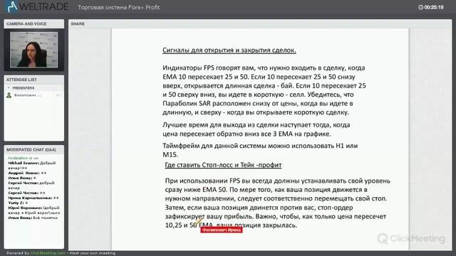 Торговая система Forex Profit