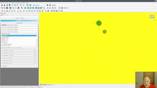 FreeCAD Assembly 4 Simple Table смотреть онлайн