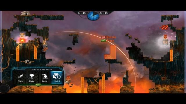 Mayan Death Robots - Смесь worms и tetris! смотреть онлайн