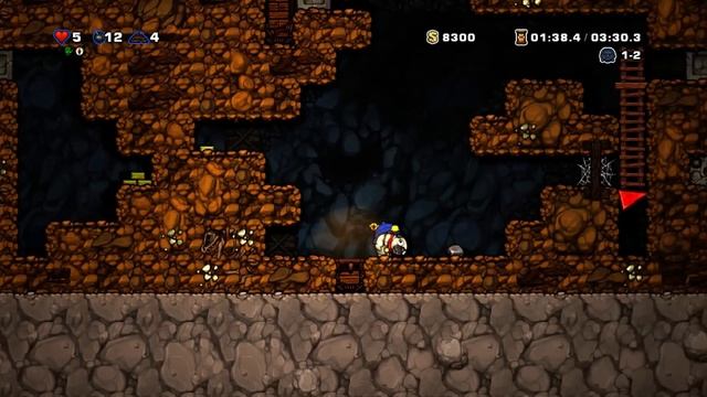 Прохождение(+обучение) игры Spelunky. S02e08