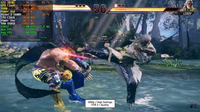 Nvidia GTX 1650 Tekken 8 | 1080p Ultra, High and Medium Settings Gameplay Test смотреть онлайн