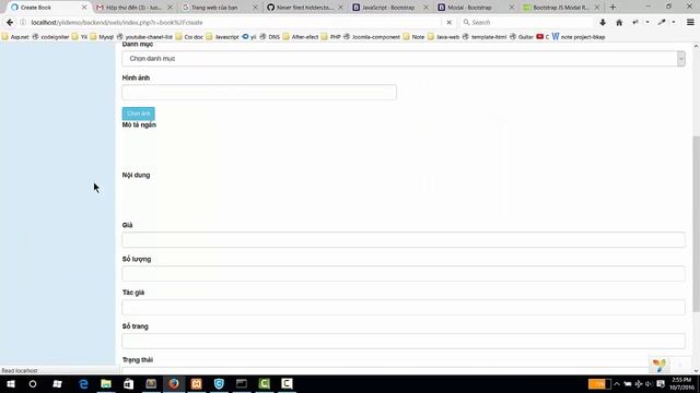Yii 2 framework bài 12 - tạo nút chọn hình ảnh cho sản phẩm - và file Manager смотреть онлайн