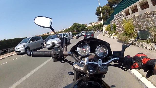 Suzuki Bandit 600 speed riding GoPro HD смотреть онлайн