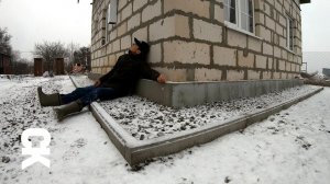 Современная утепленная мягкая отмостка с поребриком / Финал / Серия 121