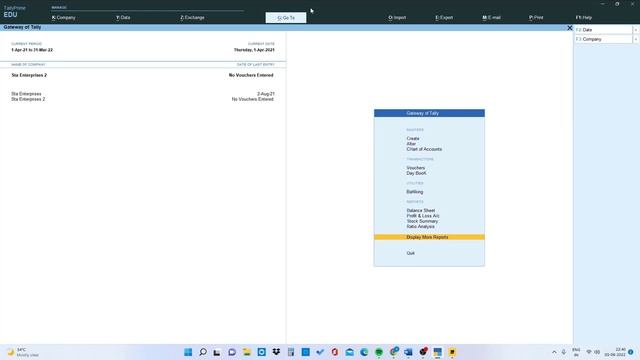 How to Export Data in xml format in Tally Prime смотреть онлайн