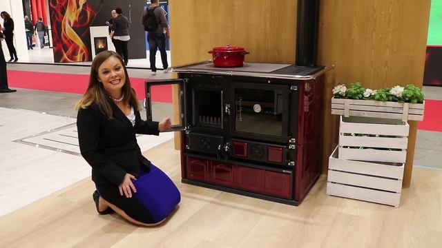 La Nordica - Rosa Maiolica Wood Cook Stove смотреть онлайн