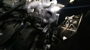 Мицубиси Паджеро 4, дв. 3л.бензин замена ремня ГРМ.