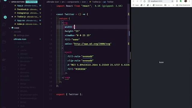 Building the Ultimate React Icon Component смотреть онлайн