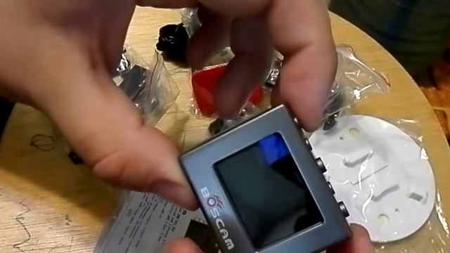 Экшн камера Boscam на две MicroSD с экраном.