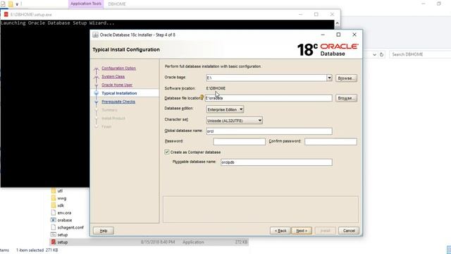 Oracle 18c database installation on windows смотреть онлайн