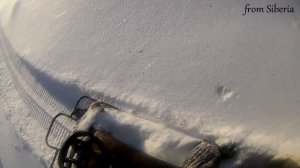 Снегоход Буран (длиннобазный) в целик.  Катаемся на снегоходах.