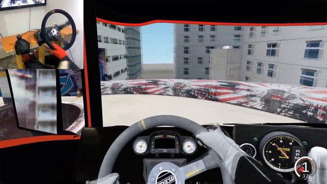 Tokyo Drift Parking Lot with 1000HP Scania - Assetto Corsa смотреть онлайн