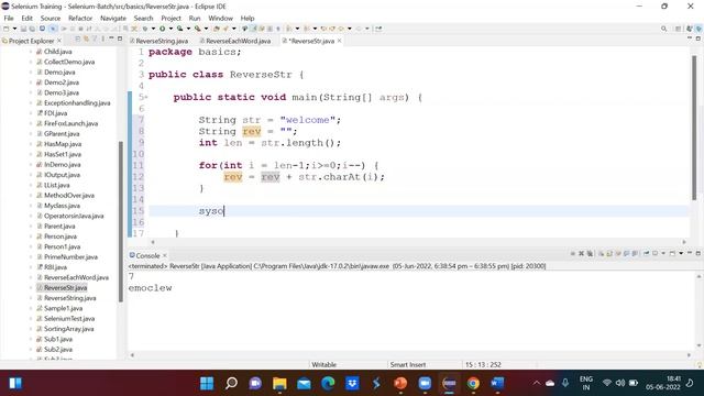 #4. Java Interview Question - How to reverse String in Java смотреть онлайн